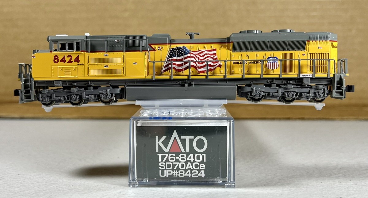 Kato 176-8401 N SD70ACe Union Pacific UP Rd# 8424 NIB | eBay Kato 176-8401 N SD70ACe Union Pacific UP Rd# 8424 NIB | eBay