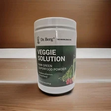 Veggie Solution Raw Greens Superfood Powder - Super Greens Vegetable Powder with