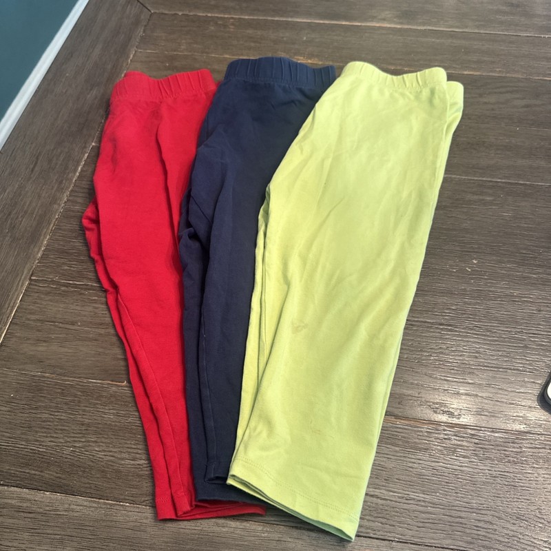 Girls Lands End Capri Leggings(3) Size Large 