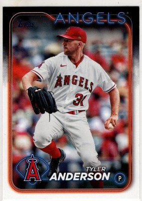 2024 Topps Series One Baseball Tyler Anderson No. 248 Los Angeles Angels
