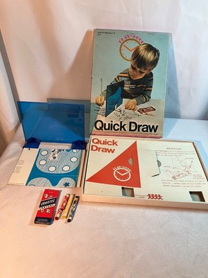 Vintage Pressman Play Hour Quick Draw Drawing Made Easy #2280