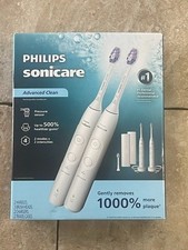 Philips Sonicare Advanced Clean Rechargeable Electric Toothbrush 2 Pack