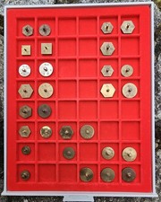Gewichte Goldwaage, M&uuml;nzwaage Kaiserreich 5 10 20 Mark M&uuml;nzen Gewicht Gold