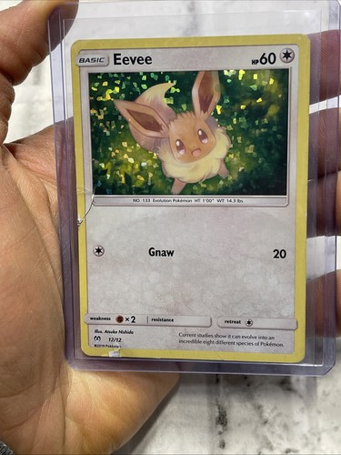 Pokémon Eevee - 12/12 Promo McDonald's Promo 2019 HP Heavily Played Pokemon Card