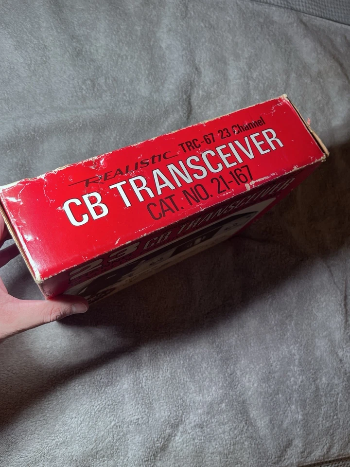 Vintage Realistic TRC-67 23 Channel CB Transceiver Never Tested - Image 2 of 4