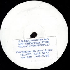 NBP Crew - Music 4 The People, 12", (Vinyl)