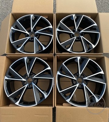 19'' Rims Fit Audi A4 2012 13 14 15 16 17 18 19 20 21 22 23 24 2025 Wheels 19x8.5