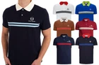 Sergio Tacchini Men's Retro Supermac Polo Shirt Cotton Collared Top New XS - 4XL