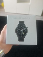 Honor Watch 6 Smart Watch 46mm Fitness Tracker Black Sports Strap Bluetooth