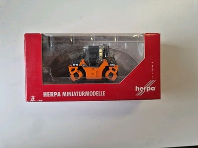 Herpa 154291 Hamm DV 90 Tandemwalze H0 1:87 Baumaschine OVP Neu