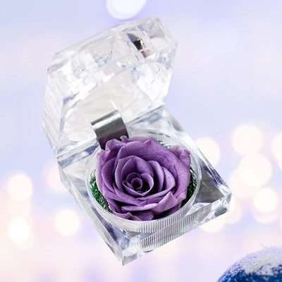 Valentine's Day Box Flower Heart Preserved Flowers Eternal Roses