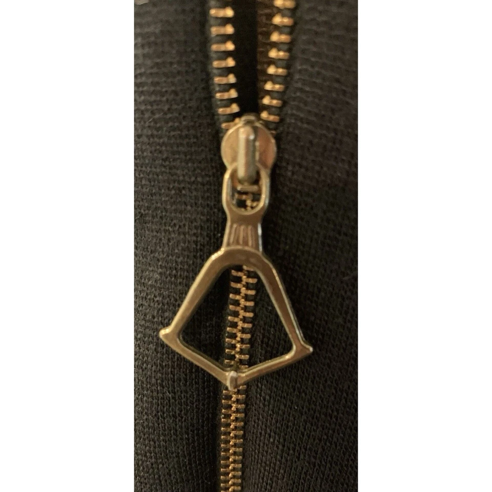 Abrigo de Colección Saks Fifth Ave 100% Lana Hecho en Unión ILGWU Negro Trench Chaqueta de Invierno Foto 2 de 4