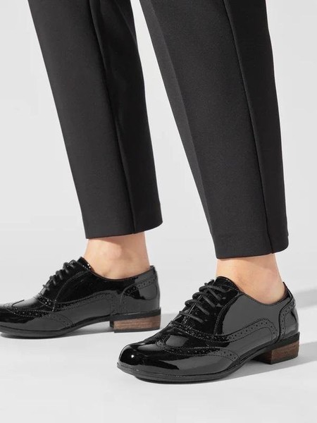 Men Clarks Heels Black Leather 37 #7AH0