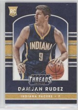 2014-15 Panini Threads Leather Rookies Damjan Rudez #250 0c2