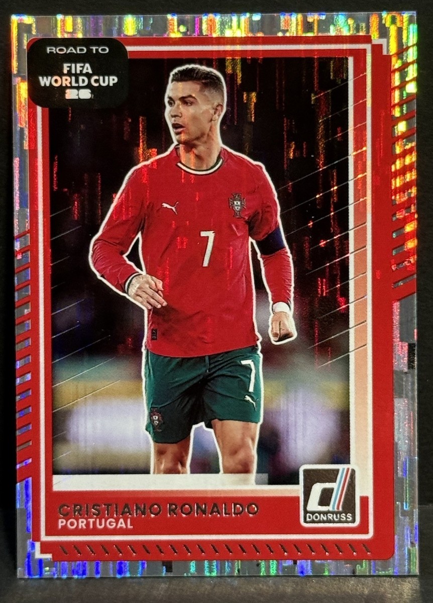 2025-26 Donruss Road To FIFA World Cup Portugal Cristiano Ronaldo