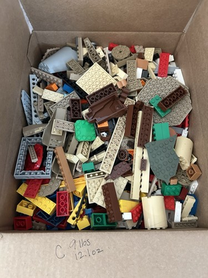 #ad #ad Lot C Bricks mixed Color amp; Shapes Mostly Lego w Mega Bloks Cont Vtg 9 lbs $89.90