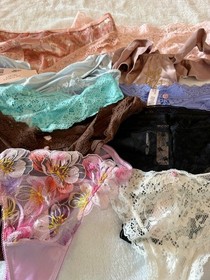 new nwt Victoria's Secret medium LOT 10 panties bikini thong brazilian cheeky