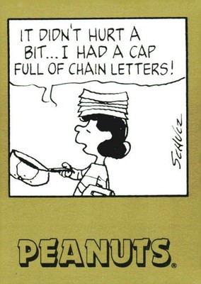 1992 Pro Sport Specialties Peanuts  #316 It didn't hurt a bit ...  