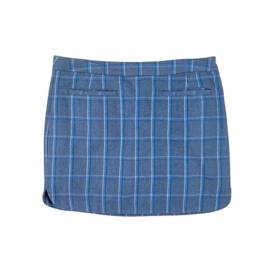 GAP Outlet Womans Plaid Skirt Size 4 Gray Plaid Check School Girl Preppy Pockets
