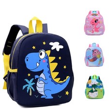 Cute Cartoon Dinosaur Kids Backpack School Bag Boys Girls Kindergarten Bag