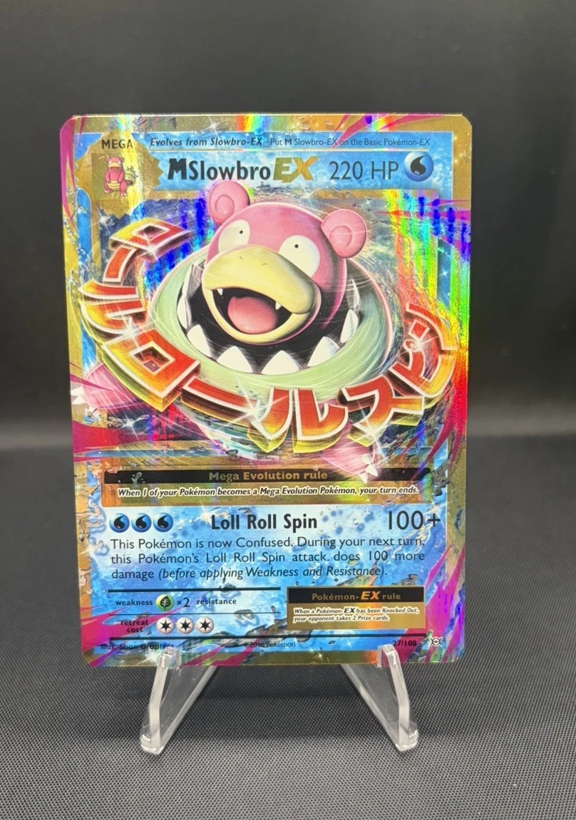 M Slowbro EX 27/108 Evolutions Holo