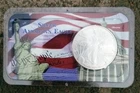 2004 American Eagle 1 oz Silver Dollar Coin, Littleton Uncirculated