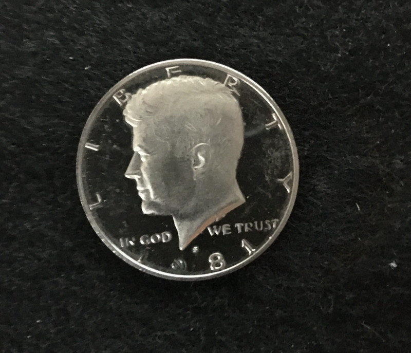 1981-S Kennedy Proof Half Dollar Coin