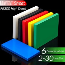 HDPE Sheet Black Natural Cut to Size White Plastic Block Panel PE300 Polyeth