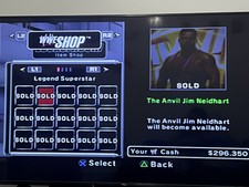 Ps2 WWE Smackdown vs Raw 2007 100 Characters Unlocked Memory Card Playstation 2