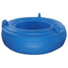 SWING SET STUFF DELUXE ROTOMOLDED TIRE BLUE playground outdoor accessories 0089