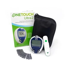 OneTouch Ultra2 024046 Blood Glucose Monitoring System - Large Display, Fast