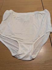 Winter Silks Off White Cream Panty Panties Granny Vintage Sz Small 100 Silk