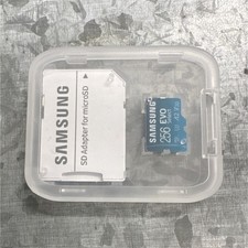Samsung EVO 256GB microSDXC High Speed Class 10 Memory Card w/ SD Adapter