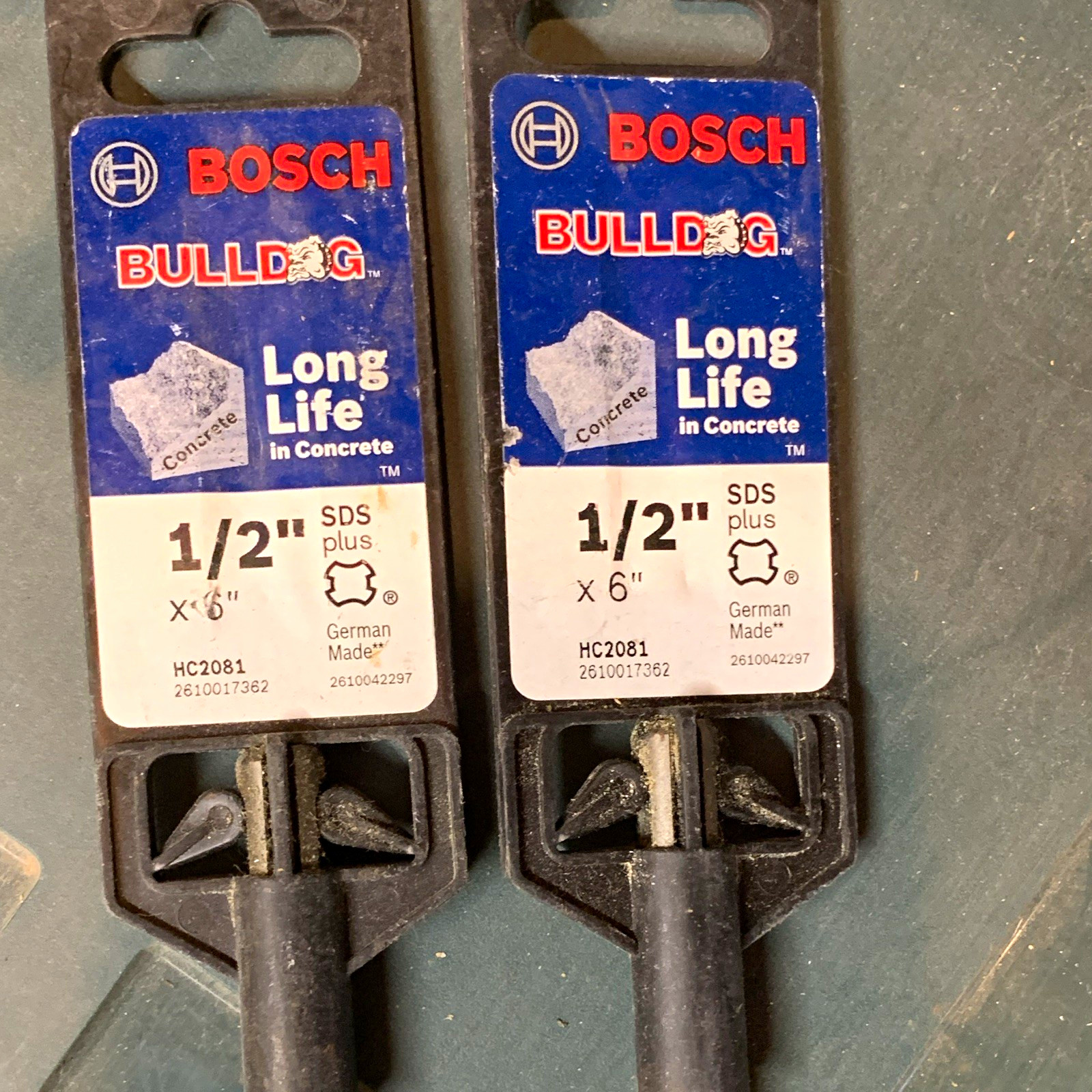 Bosch Bulldog SDS Plus 1/2 in x 6 in Rotary Hammer Drill Bit HC2081