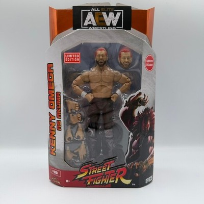 AEW Street Fighter Kenny Omega as Akuma Limited Edition Wrestling Action Figure