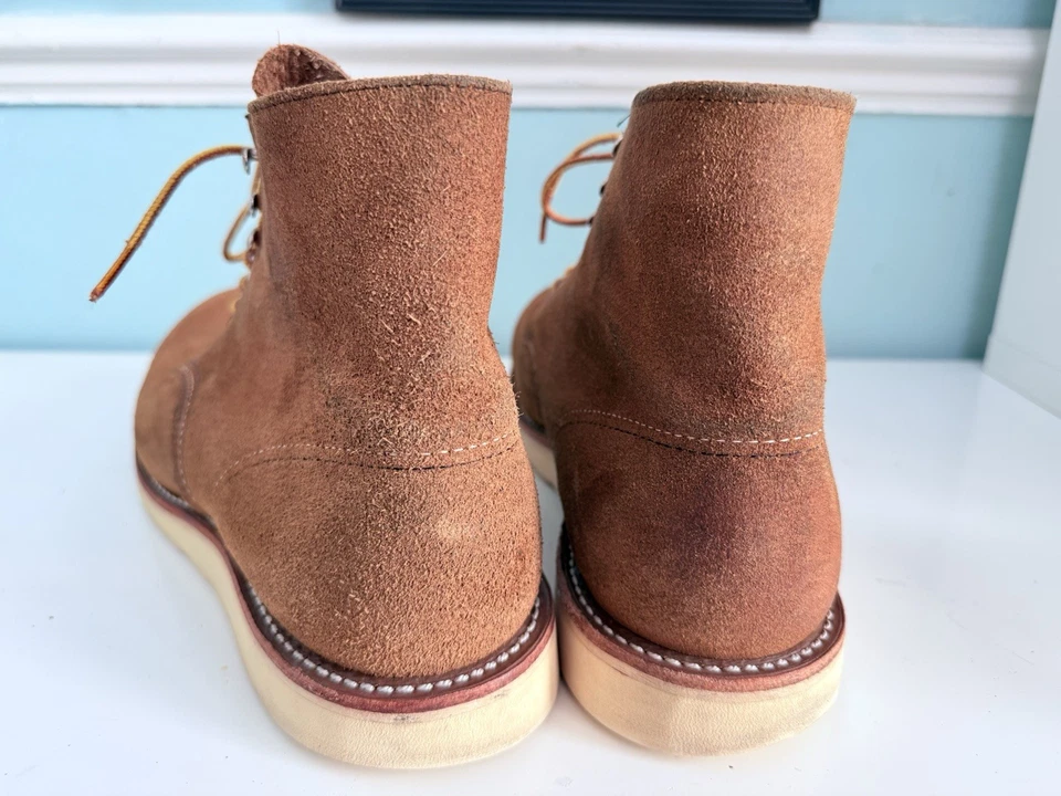 Men's brown suede boots Red Wing 8181 size 45 US 11 1/2 UK 10 1/2  - Image 3 of 4