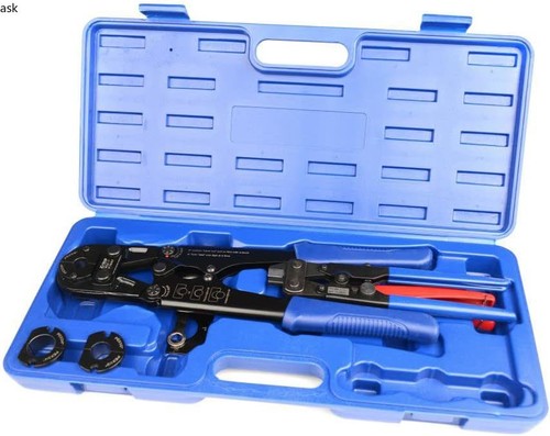 iCrimp F1807 PEX Crimper, Copper Pipe Crimping Tool Kit, 16" PEX Crimper