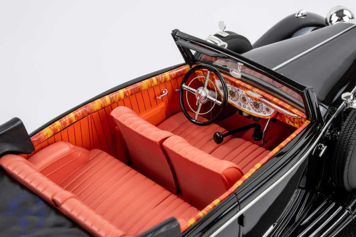 Cult Scale - 1:18 Mercedes-Benz 540K Cabriolet B (1936-38) Black
