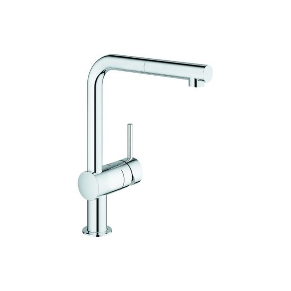 Grohe Minta KüChenarmatur 31397000 Chrom, Niederdruck, Herausziehbarer Auslauf-image