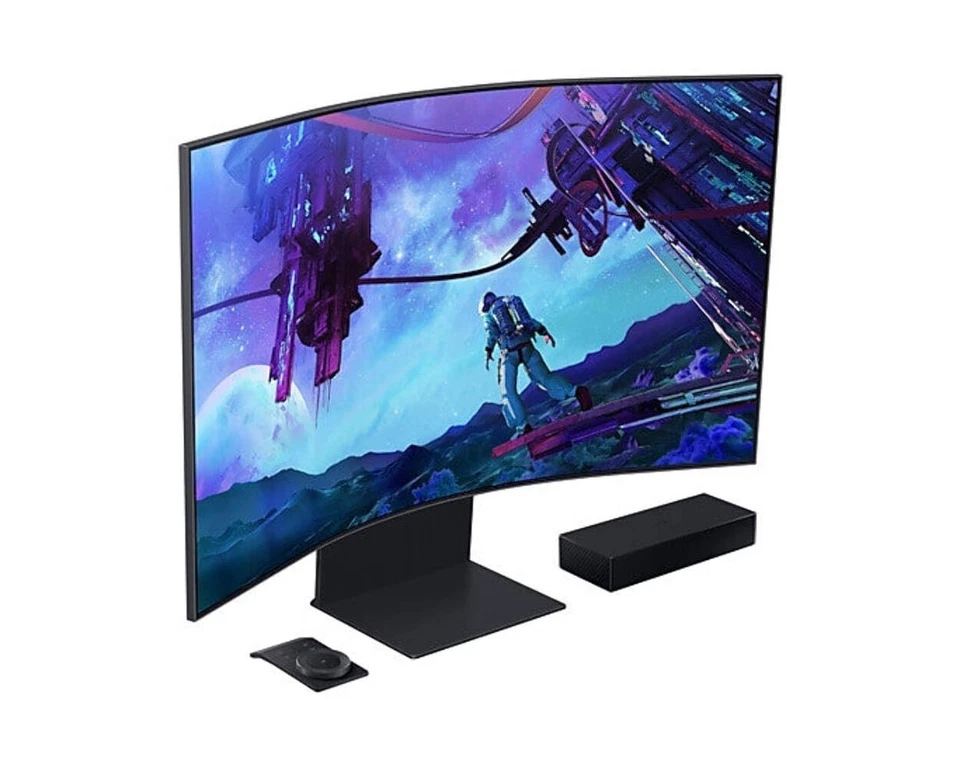Samsung LS55CG970NU computer monitor 139.7 cm (55") 3840 x 2160 pixels 4K Ultra - Image 3 of 4