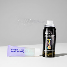 DBEAUTYM Body Glitter Face Glitter Spray Grey Disco Festival Rave Accessories