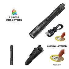 MT2A Pro EDC Flashlight, 1000 Lumen, USB-C Rechargeable, 2X AA Battery Compat...