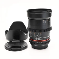 Rokinon 35mm T1.5 AS UMC II CINE Lens Canon EF Mount #019