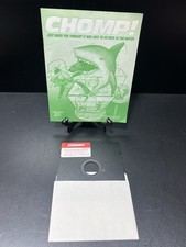 CHOMP Commodore 64/128 5.25" Disk and Manual  Cosmi 1989