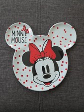 Zak Designs Minnie Mouse Melamine Child Plate Set Of 2
