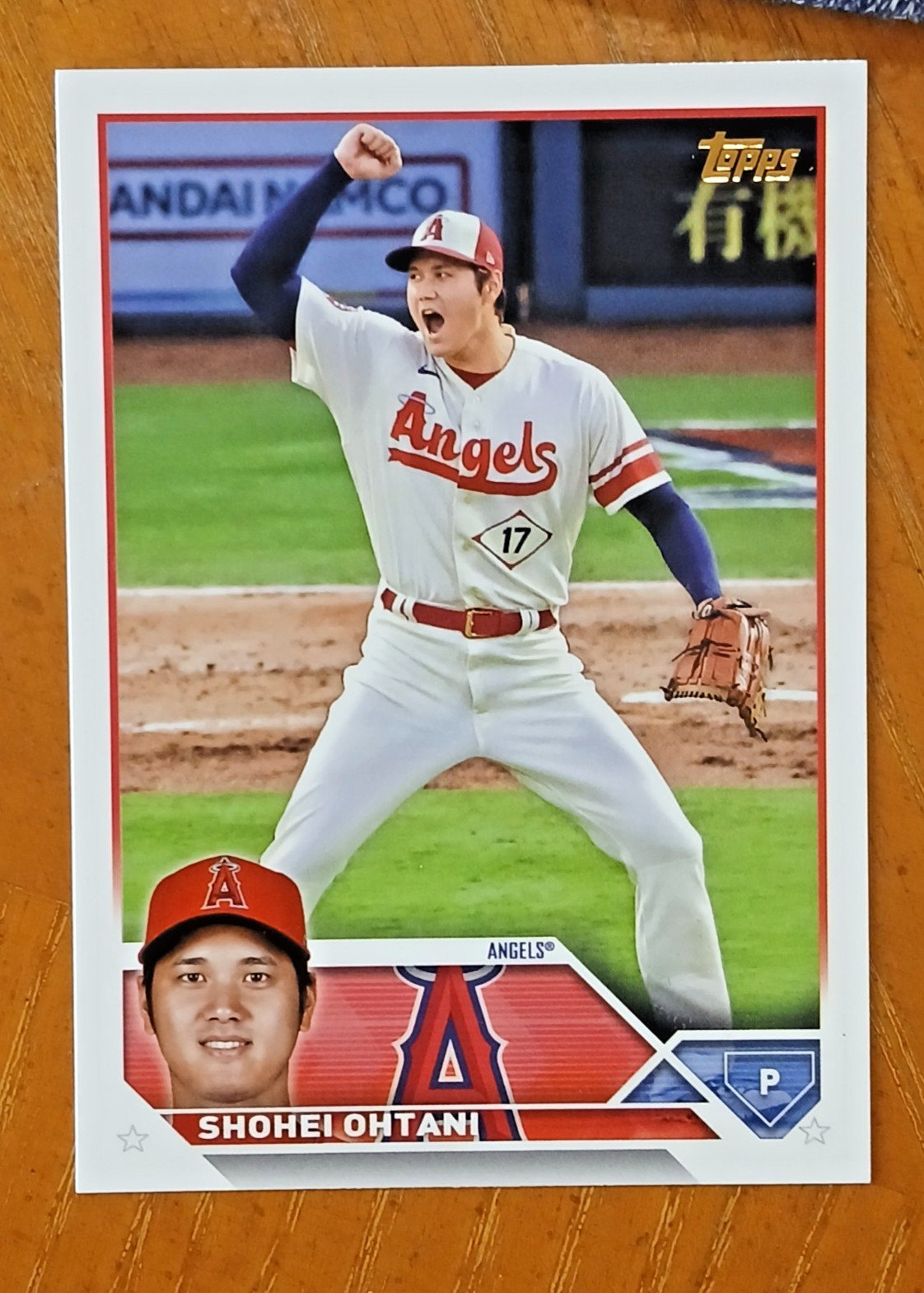 2023 Topps Series 1 SSP Image Variation Golden Mirror Shohei Ohtani #17 MINT 