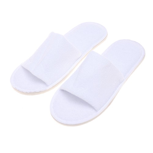Half Bag of Slippers Lightweight Guest Bathroom Disposable Open Toe - Foto 12 di 12