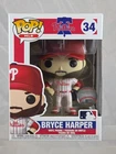 Funko Pop MLB PHILADELPHIA PHILLIES Bryce Harper #34 W/Protector NEW VAULTED