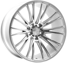 Alloy Wheels 20" Axe CF2 Silver Polished Face For Nissan Teana [Mk1] 03-08