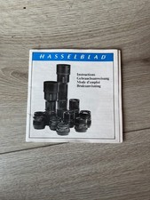 Hasselblad Instruction Manual for lens range